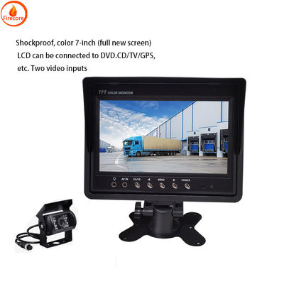 12V कार कैमरा डिस्प्ले 1080P ट्रक कैमरा मॉनिटर 7 इंच AHD हाई डेफिनिशन