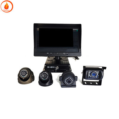 ट्रक ऑटोमोटिव डीवीआर कैमरा सिस्टम ऑनबोर्ड HD 1080p कार डीवीआर निगरानी