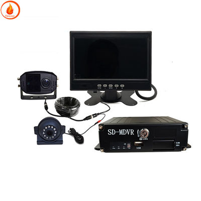 IP68K ऑनबोर्ड वाहन कैमरा निगरानी प्रणाली 3W नाइट विजन रिवर्स इमेज