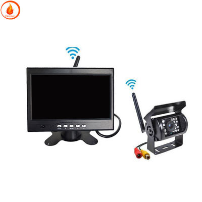 24V वाहन 4G वाईफ़ाई कैमरा निगरानी नाइट विजन 7 इंच डिस्प्ले