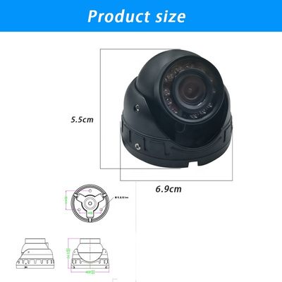 यूनिवर्सल 2MP AHD1080P 360 डिग्री व्यू कैमरा बस कैमरा सिस्टम निगरानी 12V नाइट विजन वाटरप्रूफ