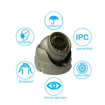 यूनिवर्सल 2MP AHD1080P 360 डिग्री व्यू कैमरा बस कैमरा सिस्टम निगरानी 12V नाइट विजन वाटरप्रूफ